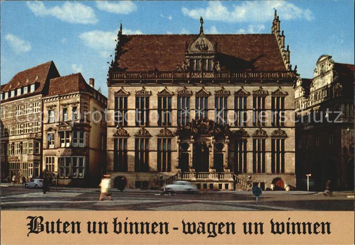 BREMEN  CITY Der Schuetting Haus der Bremer Kaufmannschaft