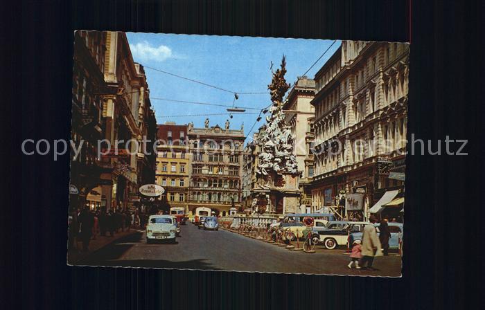 Wien Graben mit Pestsaeule