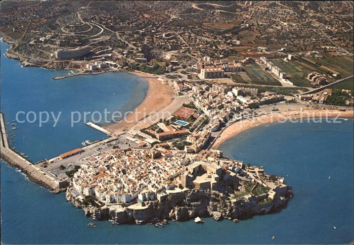 Peniscola Fliegeraufnahme