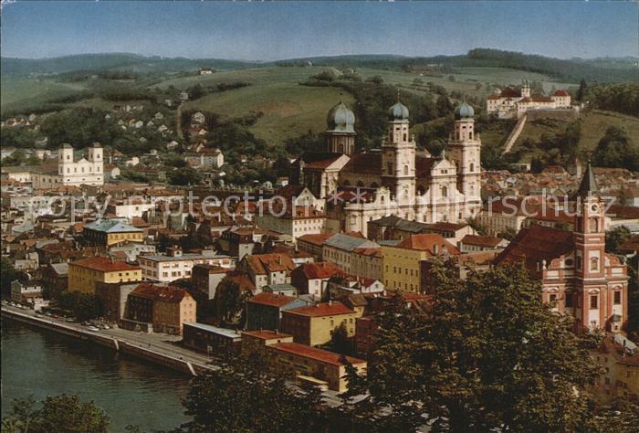PAssAU Bayern Altstadt Studienkirche Dom Stadtpfarrkirche St Paul Wallfahrtskirc