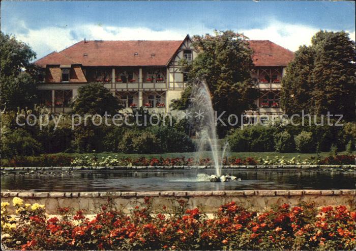 Bad Windsheim Kurpark mit Kurhaus