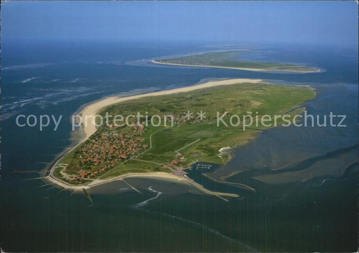 Baltrum Nordseebad Fliegeraufnahme