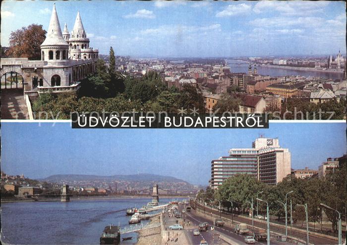 Budapest Panorama Schloss Donaupartie