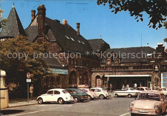 GOSLAR Harz Niedersachsen Bahnhof