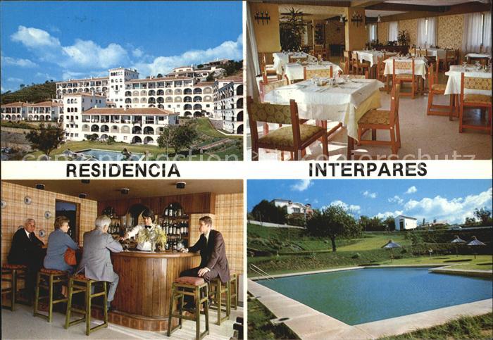 Malaga Andalucia Residencia Interpares Gastraum Bar Swimminpool