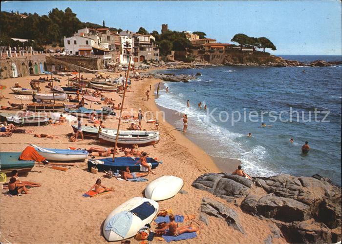 Calella de Palafrugell Strandpartie