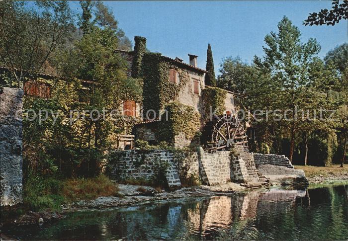 La Colle-sur-Loup Le vieux moulin ou ont ete tournees