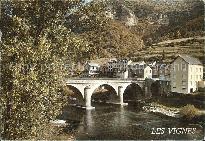Les Vignes Lozere Le pont et les rives du Tarn