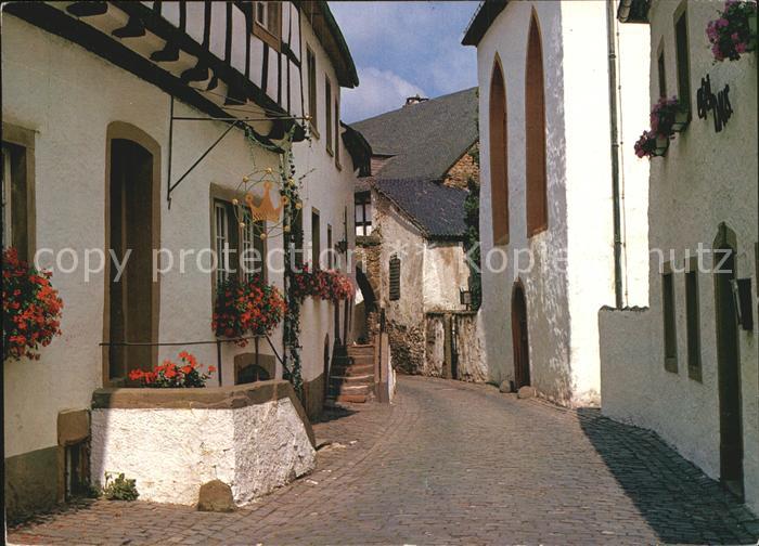 Kronenburg Eifel Burglaedchen Gasse