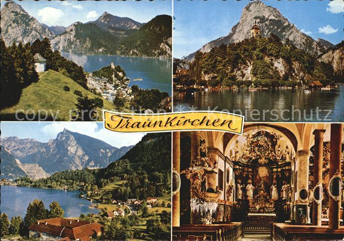 Traunkirchen Panorama Traunsee Wallfahrtskirche Inneres