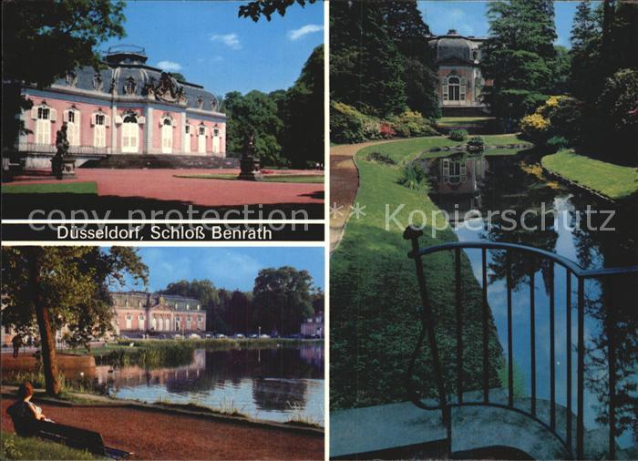 DuessELDORF  CITY Schloss benrath Schwanenteich