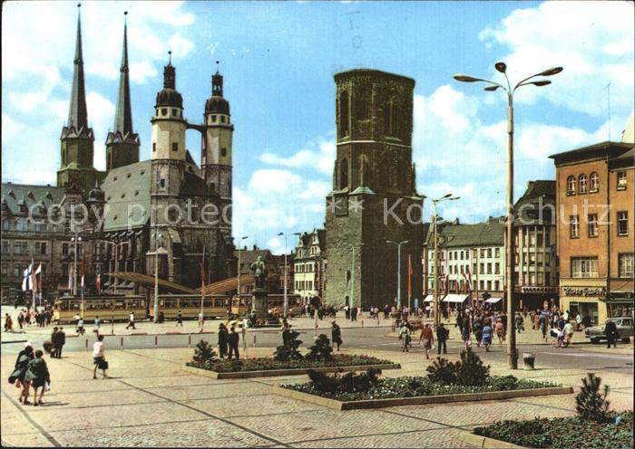 Halle Saale Markt Kirche