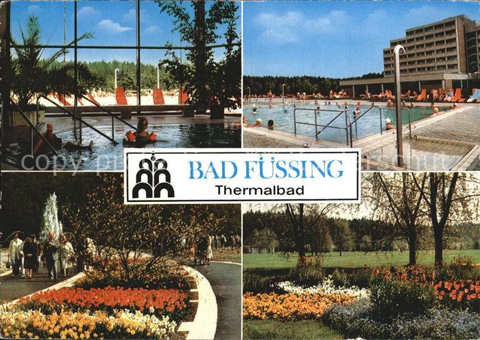 Bad Fuessing Kurmittelbad Thermal Becken Kurpark Anlagen