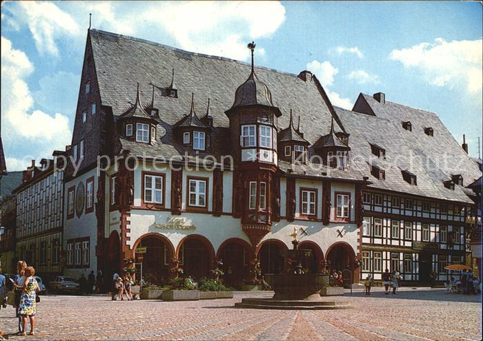GOSLAR Harz Niedersachsen Marktplatz Hotel Kaiserworth
