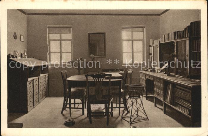 Weimar Thueringen Goethe Nationalmuseum Goethes Arbeitszimmer