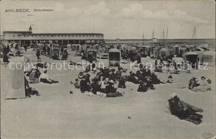 Ahlbeck Ostseebad Strandleben