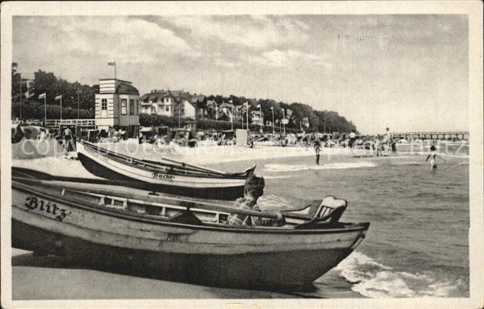 Bansin Ostseebad Strandpartie