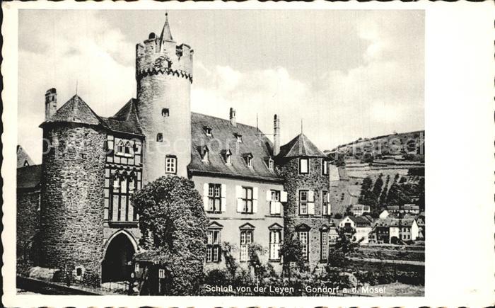 Gondorf Mosel Schloss von der Leyen