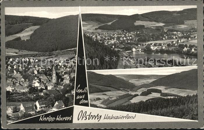 Olsberg Sauerland Panorama Kneipp Kurort