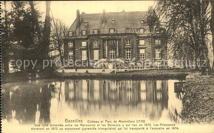 Bazeilles Chateau et Parc de Montvillers