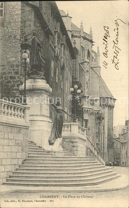 Chambery Savoie Place du Chateau