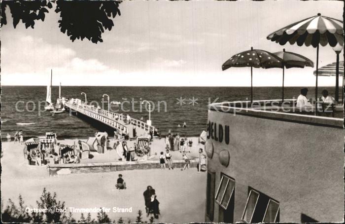 Timmendorfer Strand Strand Restaurant Steg Ostseeheilbad