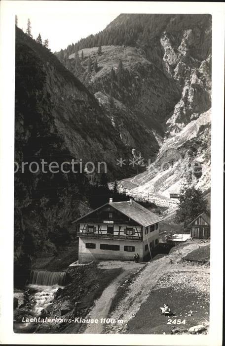 Lechtal Lechtalerhaus Klause