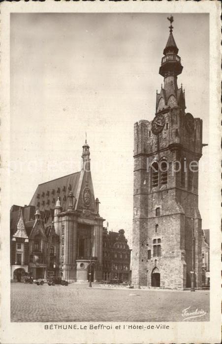 Bethune Le Beffroi Hotel de Ville