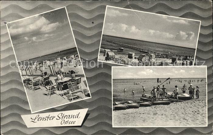 Lensterstrand Strandleben