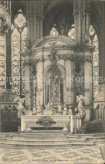 Tournai Hainaut Le Maitre Autel de la Cathedrale
