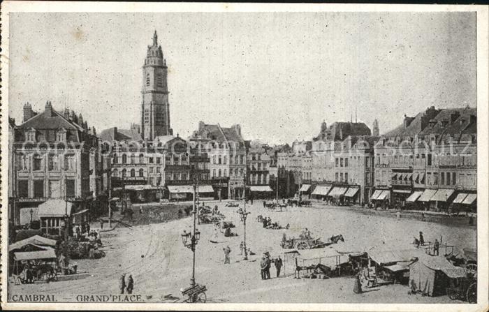Cambrai Grande Place Eglise