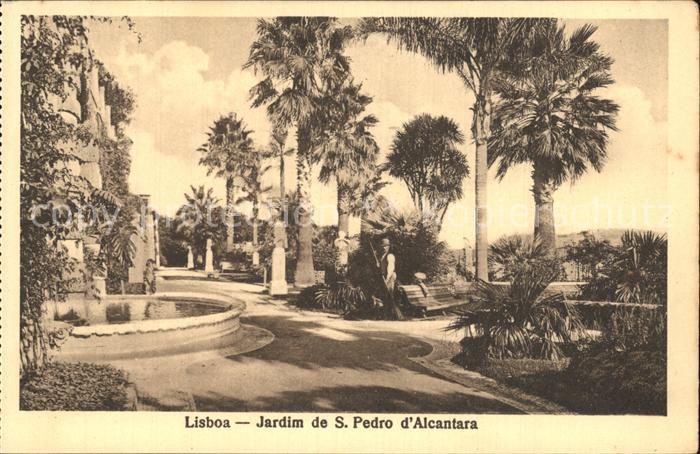 Lisboa Jardim de San Pedro d Alcantara