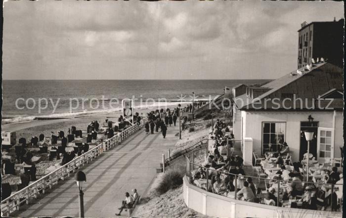 Westerland Sylt Strandpromenade Nordseeheilbad