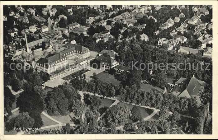 Bad Pyrmont Fliegeraufnahme