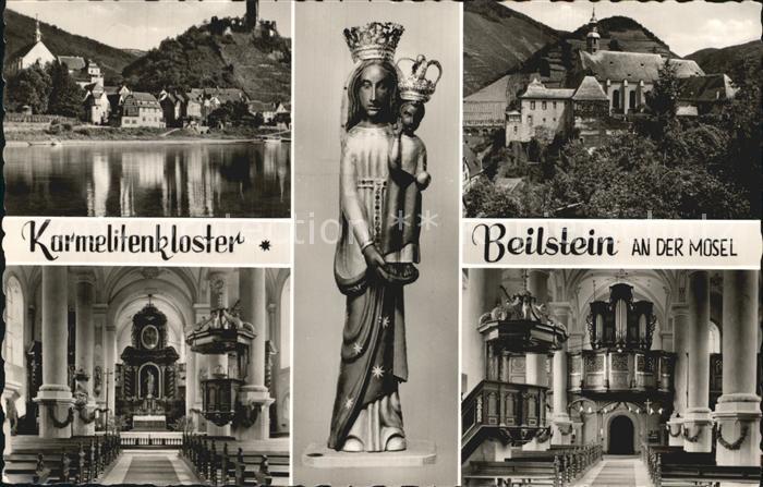 Beilstein Mosel Karmelitenkloster Heiligenfigur