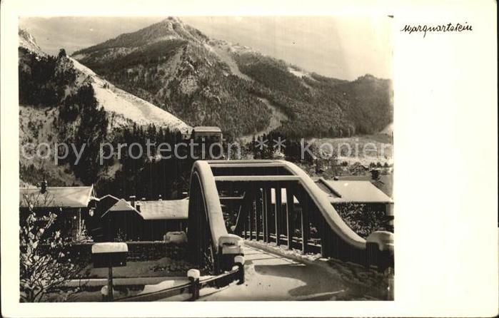 Marquartstein Teilansicht Bruecke