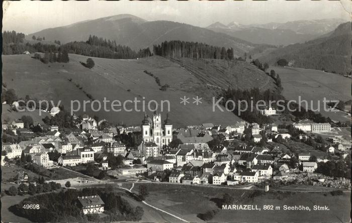 Mariazell Steiermark Stadtblick