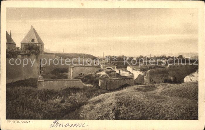 Perron 80 Somme Festungswall