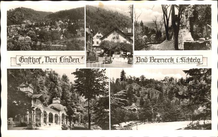 Bad Berneck Panorama Gasthof Drei Linden Kurhaus