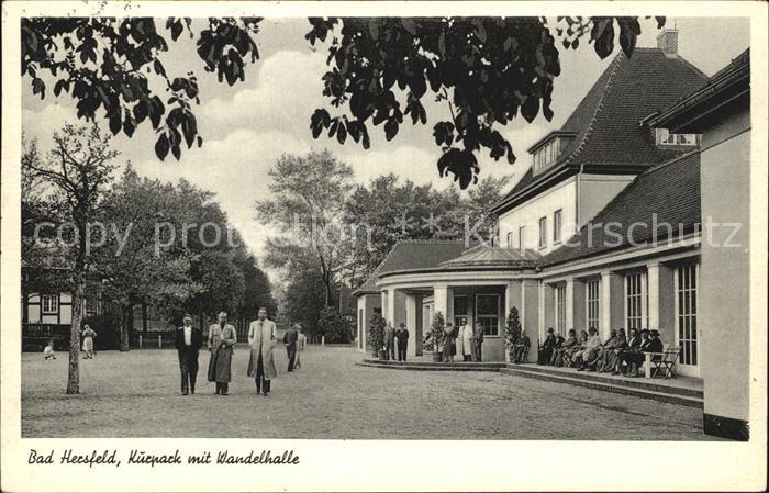 Bad Hersfeld Kurpark mit Wandelhalle
