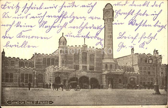 Gand Belgien La Gare St Pierre