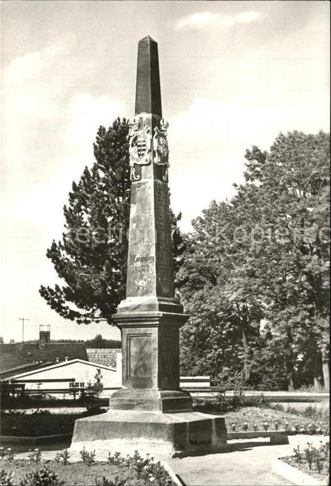 Marienberg Erzgebirge Distanzsaeule