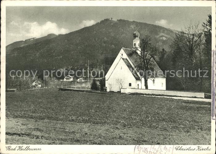 Bad Heilbrunn Christus Kirche Kupfertiefdruck