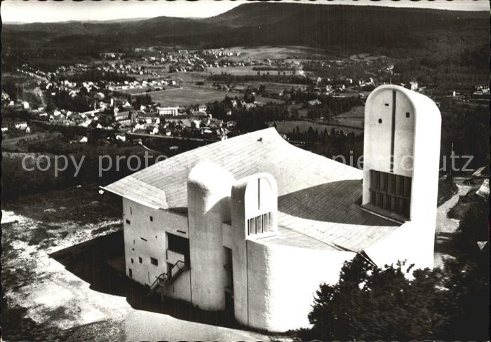 Ronchamp Haute Saone Chapelle de Notre Dame du Haut architec