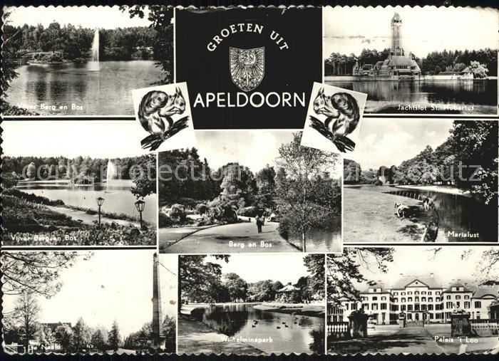 Apeldoorn Vijver Berg en Bos Jachtslot St Hubertus Marialust Paleis t Loo Wilhel