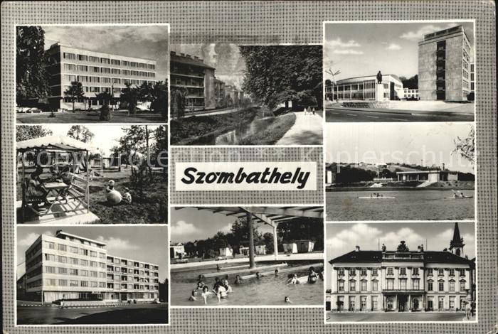 Szombathely Teilansichten Gebaeude