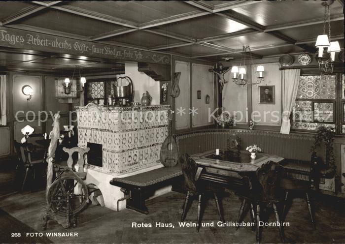 Dornbirn Vorarlberg Rotes Haus Wein und Grillstuben