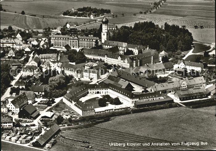 Ursberg Kloster und Anstalten Fliegeraufnahme