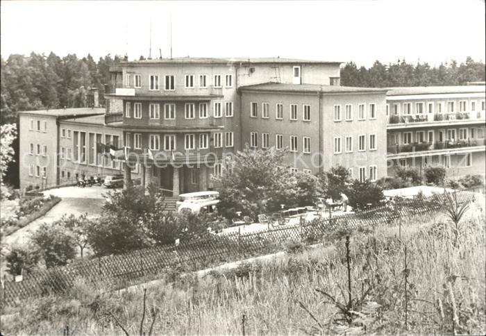 Gernrode Harz FDGB Erholungsheim Fritz Heckert