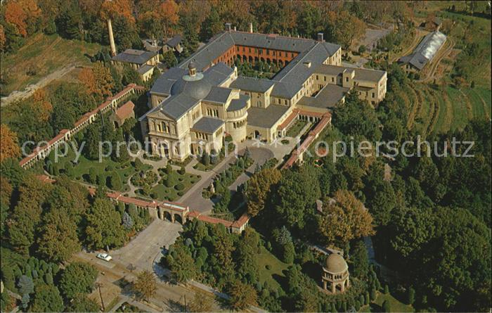 Washington DC Franciscan Monastery Fliegeraufnahme